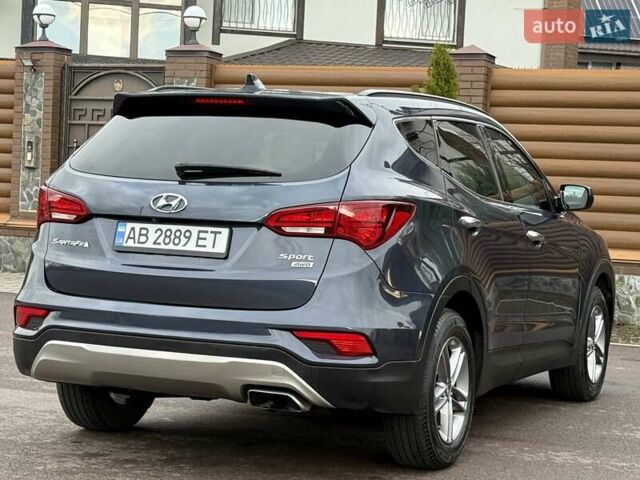 Синий Хендай Санта Фе, объемом двигателя 2.36 л и пробегом 104 тыс. км за 15800 $, фото 30 на Automoto.ua