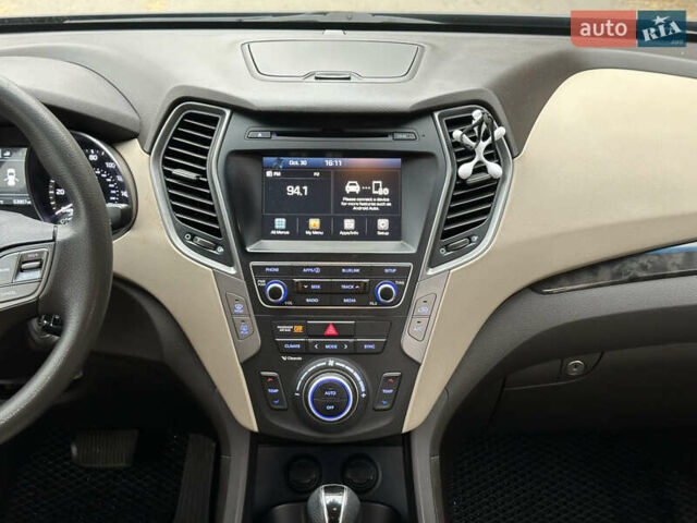 Синий Хендай Санта Фе, объемом двигателя 2.4 л и пробегом 86 тыс. км за 15500 $, фото 18 на Automoto.ua