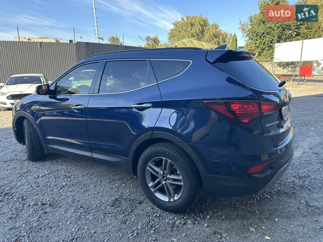 Синий Хендай Санта Фе, объемом двигателя 2.36 л и пробегом 122 тыс. км за 14999 $, фото 10 на Automoto.ua