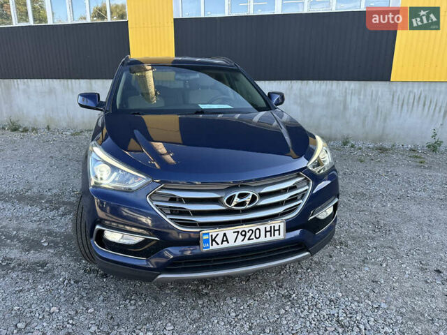 Синий Хендай Санта Фе, объемом двигателя 2.36 л и пробегом 122 тыс. км за 14999 $, фото 22 на Automoto.ua