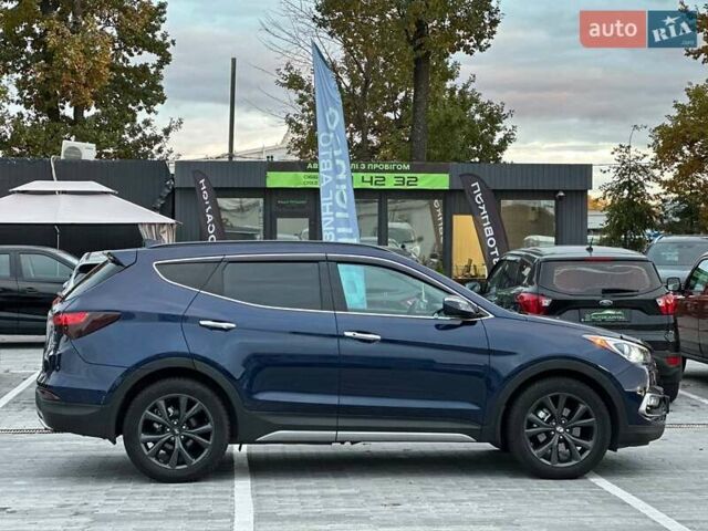 Синий Хендай Санта Фе, объемом двигателя 2 л и пробегом 131 тыс. км за 17290 $, фото 5 на Automoto.ua