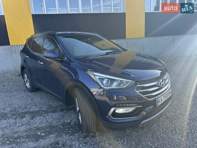 Синий Хендай Санта Фе, объемом двигателя 2.36 л и пробегом 122 тыс. км за 14999 $, фото 19 на Automoto.ua