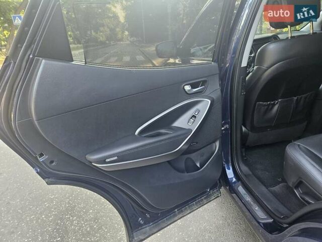 Синий Хендай Санта Фе, объемом двигателя 2 л и пробегом 130 тыс. км за 17700 $, фото 18 на Automoto.ua