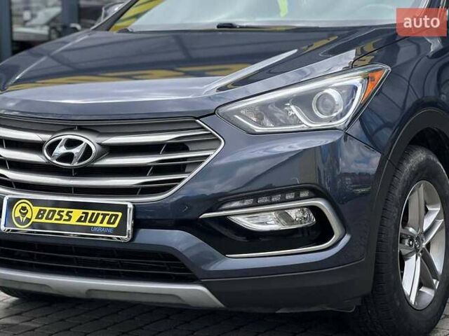 Синий Хендай Санта Фе, объемом двигателя 2.36 л и пробегом 115 тыс. км за 16100 $, фото 6 на Automoto.ua