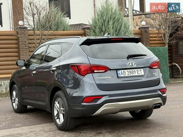 Синий Хендай Санта Фе, объемом двигателя 2.36 л и пробегом 104 тыс. км за 15800 $, фото 20 на Automoto.ua