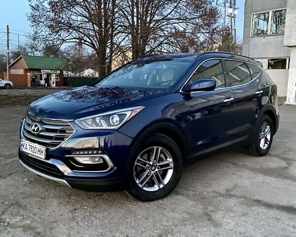 Синий Хендай Санта Фе, объемом двигателя 2.36 л и пробегом 122 тыс. км за 14000 $, фото 14 на Automoto.ua
