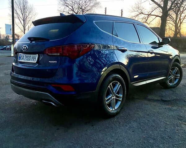 Синий Хендай Санта Фе, объемом двигателя 2.36 л и пробегом 122 тыс. км за 14000 $, фото 7 на Automoto.ua