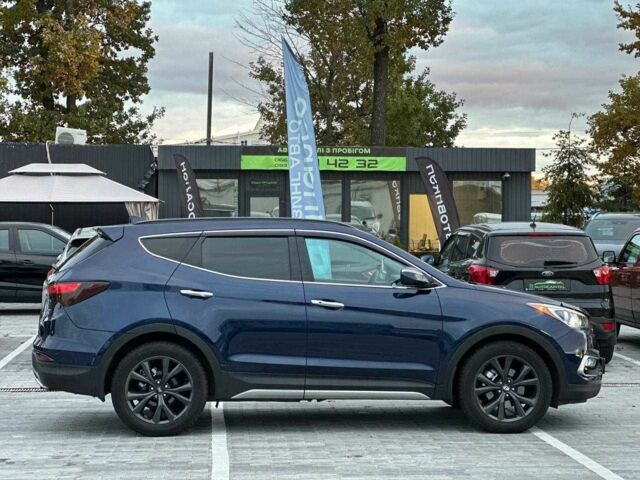 Синій Хендай Санта Фе, об'ємом двигуна 2 л та пробігом 131 тис. км за 17290 $, фото 3 на Automoto.ua