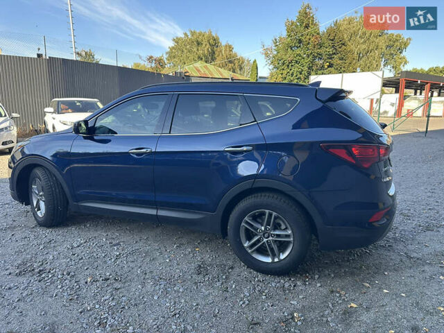 Синий Хендай Санта Фе, объемом двигателя 2.36 л и пробегом 122 тыс. км за 14999 $, фото 8 на Automoto.ua