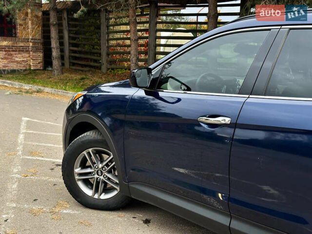 Синий Хендай Санта Фе, объемом двигателя 2.4 л и пробегом 86 тыс. км за 15500 $, фото 52 на Automoto.ua