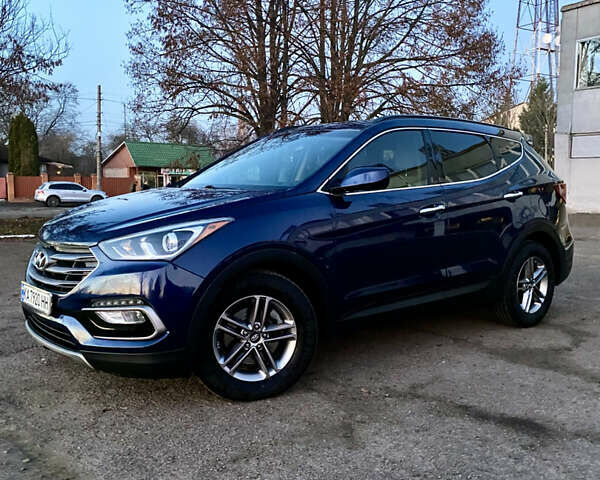 Синий Хендай Санта Фе, объемом двигателя 2.36 л и пробегом 122 тыс. км за 14000 $, фото 12 на Automoto.ua