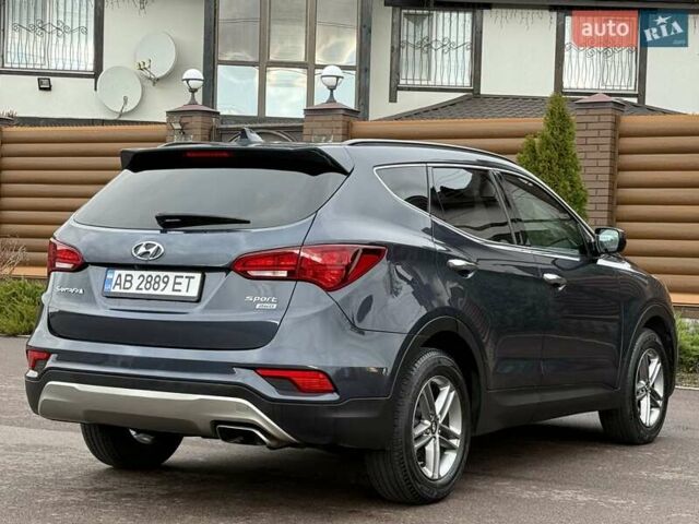 Синий Хендай Санта Фе, объемом двигателя 2.36 л и пробегом 104 тыс. км за 15800 $, фото 32 на Automoto.ua