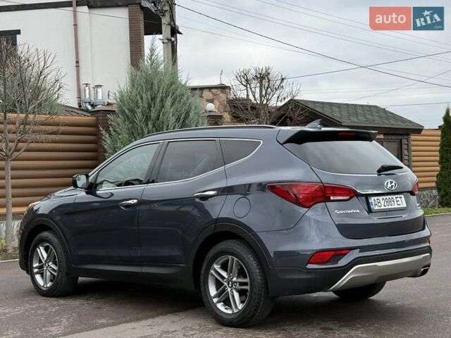 Синий Хендай Санта Фе, объемом двигателя 2.36 л и пробегом 104 тыс. км за 15800 $, фото 17 на Automoto.ua