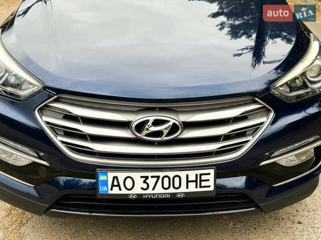 Синий Хендай Санта Фе, объемом двигателя 2.4 л и пробегом 86 тыс. км за 15500 $, фото 33 на Automoto.ua