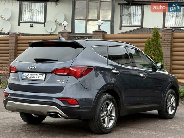 Синий Хендай Санта Фе, объемом двигателя 2.36 л и пробегом 104 тыс. км за 15800 $, фото 33 на Automoto.ua