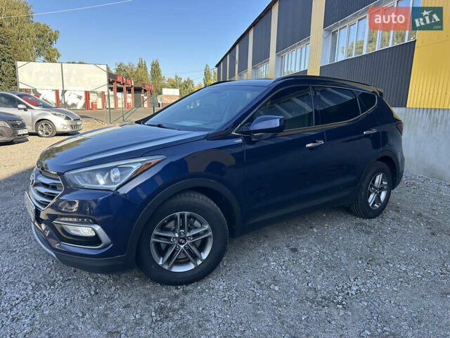 Синий Хендай Санта Фе, объемом двигателя 2.36 л и пробегом 122 тыс. км за 14999 $, фото 5 на Automoto.ua