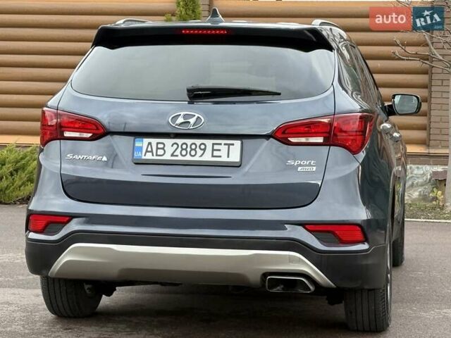 Синий Хендай Санта Фе, объемом двигателя 2.36 л и пробегом 104 тыс. км за 15800 $, фото 26 на Automoto.ua