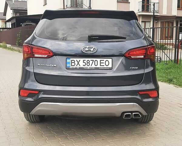 Синий Хендай Санта Фе, объемом двигателя 2.2 л и пробегом 181 тыс. км за 20700 $, фото 12 на Automoto.ua