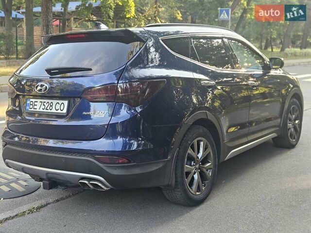 Синий Хендай Санта Фе, объемом двигателя 2 л и пробегом 130 тыс. км за 17700 $, фото 5 на Automoto.ua