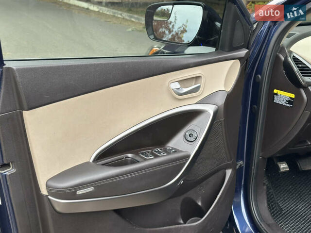 Синий Хендай Санта Фе, объемом двигателя 2.4 л и пробегом 86 тыс. км за 15500 $, фото 24 на Automoto.ua