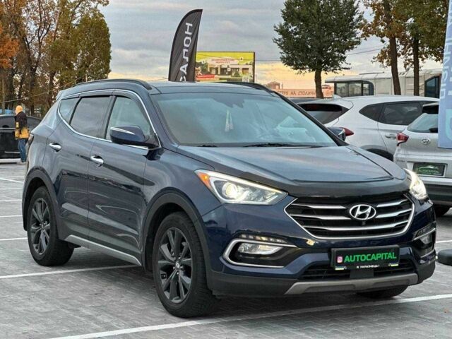 Синій Хендай Санта Фе, об'ємом двигуна 2 л та пробігом 131 тис. км за 17290 $, фото 2 на Automoto.ua