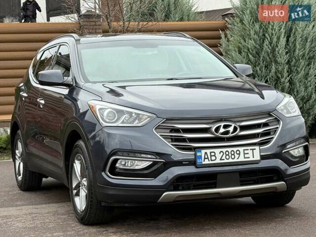 Синий Хендай Санта Фе, объемом двигателя 2.36 л и пробегом 104 тыс. км за 15800 $, фото 10 на Automoto.ua