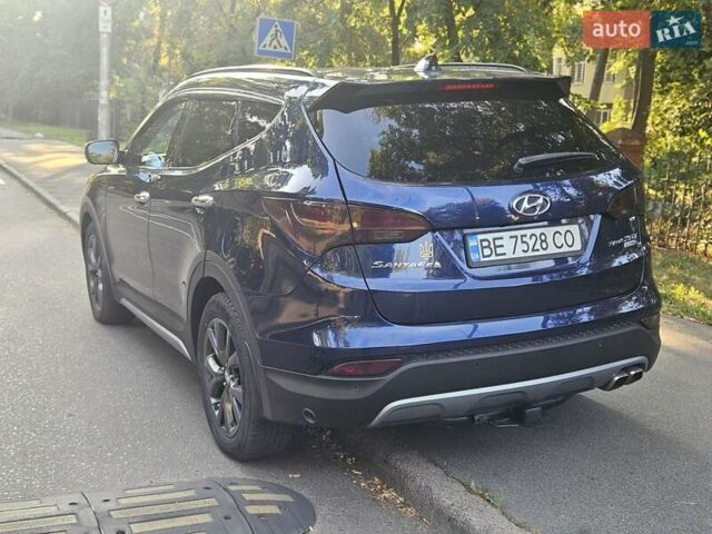 Синий Хендай Санта Фе, объемом двигателя 2 л и пробегом 130 тыс. км за 17700 $, фото 6 на Automoto.ua