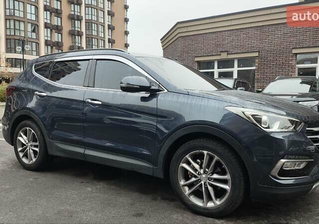 Синий Хендай Санта Фе, объемом двигателя 2 л и пробегом 180 тыс. км за 18800 $, фото 11 на Automoto.ua