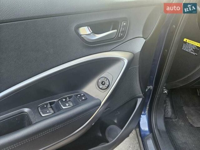 Синий Хендай Санта Фе, объемом двигателя 2 л и пробегом 130 тыс. км за 17700 $, фото 15 на Automoto.ua