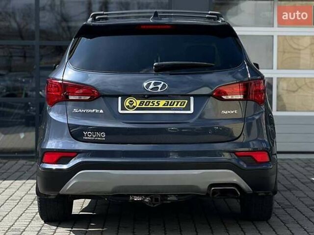 Синий Хендай Санта Фе, объемом двигателя 2.36 л и пробегом 115 тыс. км за 16100 $, фото 4 на Automoto.ua