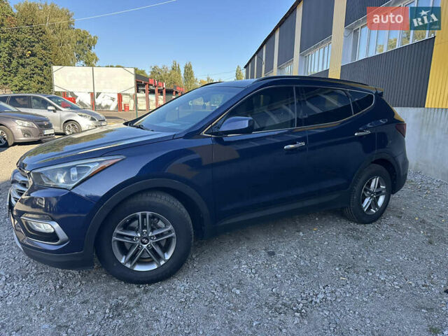 Синий Хендай Санта Фе, объемом двигателя 2.36 л и пробегом 122 тыс. км за 14999 $, фото 6 на Automoto.ua