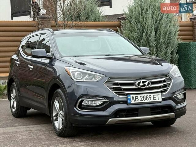 Синий Хендай Санта Фе, объемом двигателя 2.36 л и пробегом 104 тыс. км за 15800 $, фото 11 на Automoto.ua
