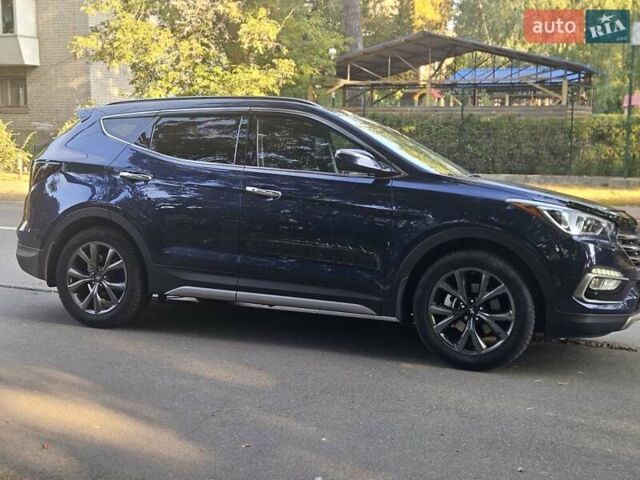 Синий Хендай Санта Фе, объемом двигателя 2 л и пробегом 130 тыс. км за 17700 $, фото 7 на Automoto.ua