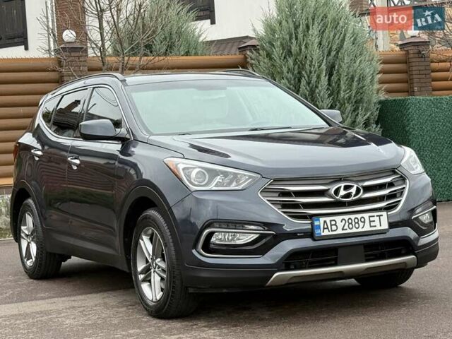 Синий Хендай Санта Фе, объемом двигателя 2.36 л и пробегом 104 тыс. км за 15800 $, фото 12 на Automoto.ua