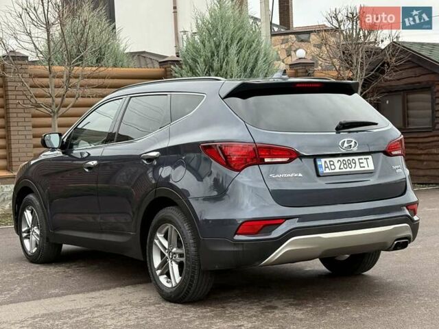 Синий Хендай Санта Фе, объемом двигателя 2.36 л и пробегом 104 тыс. км за 15800 $, фото 19 на Automoto.ua