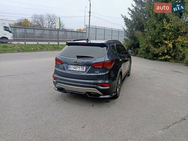 Синій Хендай Санта Фе, об'ємом двигуна 2.2 л та пробігом 198 тис. км за 25700 $, фото 8 на Automoto.ua