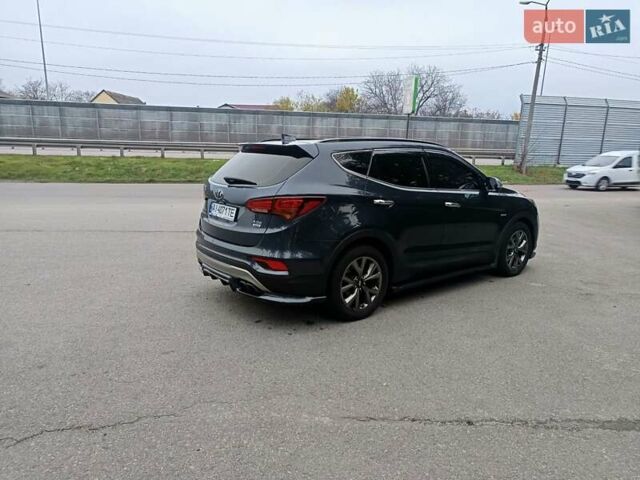 Синій Хендай Санта Фе, об'ємом двигуна 2.2 л та пробігом 198 тис. км за 25700 $, фото 9 на Automoto.ua