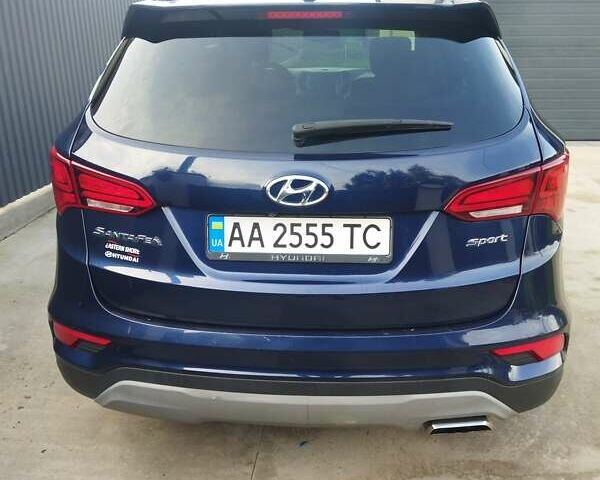 Хендай Санта Фе 2017 в Киеве на Automoto.ua Синий Хендай Санта Фе, объемом двигателя 2.4 л и пробегом 113 тыс. км за 21000 $, фото 21 на Automoto.ua