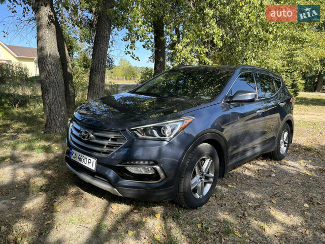 Синій Хендай Санта Фе, об'ємом двигуна 2.4 л та пробігом 119 тис. км за 16000 $, фото 2 на Automoto.ua