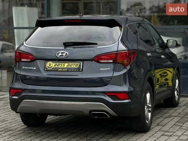 Синій Хендай Санта Фе, об'ємом двигуна 2.36 л та пробігом 97 тис. км за 17900 $, фото 6 на Automoto.ua