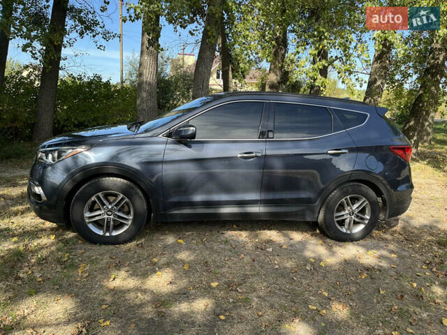 Синій Хендай Санта Фе, об'ємом двигуна 2.4 л та пробігом 119 тис. км за 16000 $, фото 3 на Automoto.ua