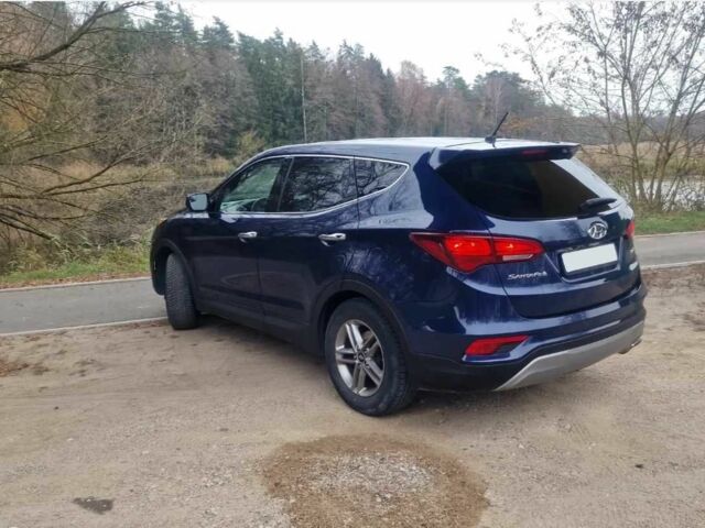 Синій Хендай Санта Фе, об'ємом двигуна 2.4 л та пробігом 117 тис. км за 10200 $, фото 2 на Automoto.ua