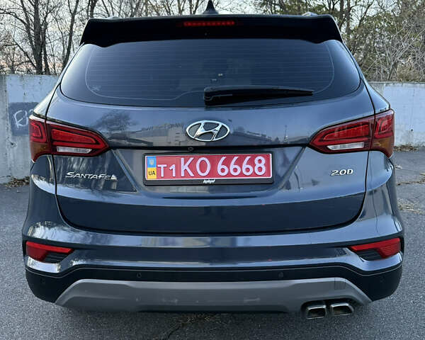 Синій Хендай Санта Фе, об'ємом двигуна 2 л та пробігом 182 тис. км за 21999 $, фото 13 на Automoto.ua