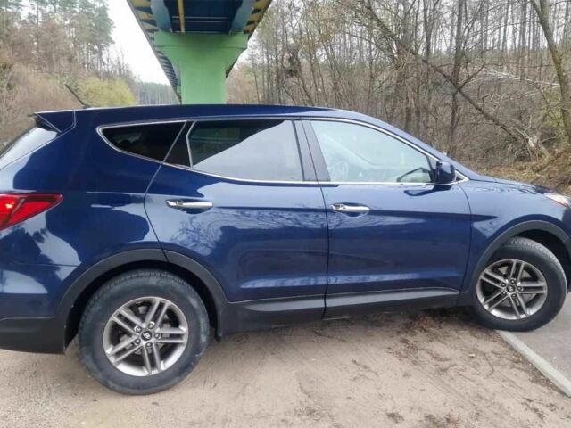 Синій Хендай Санта Фе, об'ємом двигуна 2.4 л та пробігом 117 тис. км за 10200 $, фото 4 на Automoto.ua