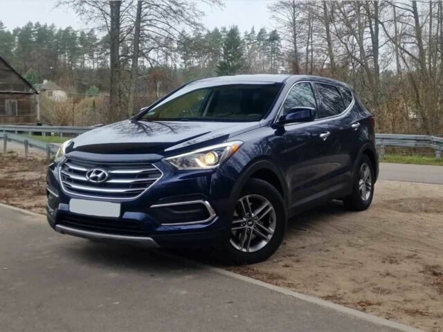 Синій Хендай Санта Фе, об'ємом двигуна 2.4 л та пробігом 117 тис. км за 10200 $, фото 8 на Automoto.ua