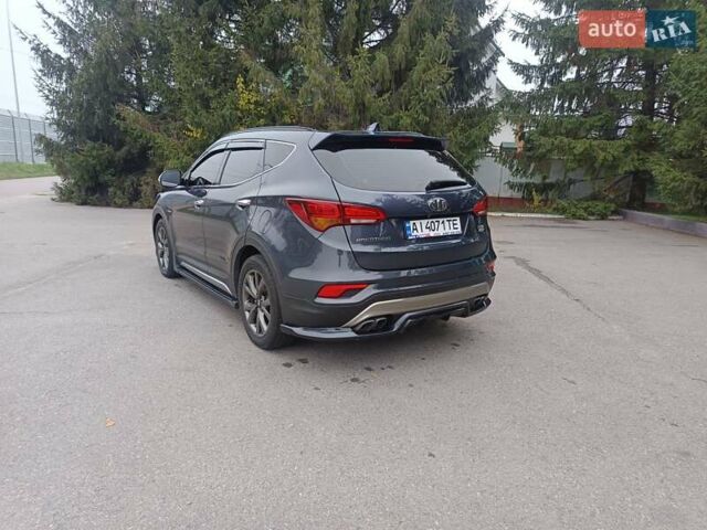 Синій Хендай Санта Фе, об'ємом двигуна 2.2 л та пробігом 198 тис. км за 25700 $, фото 11 на Automoto.ua