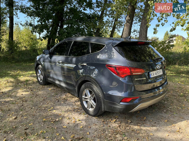 Синій Хендай Санта Фе, об'ємом двигуна 2.4 л та пробігом 119 тис. км за 16000 $, фото 5 на Automoto.ua
