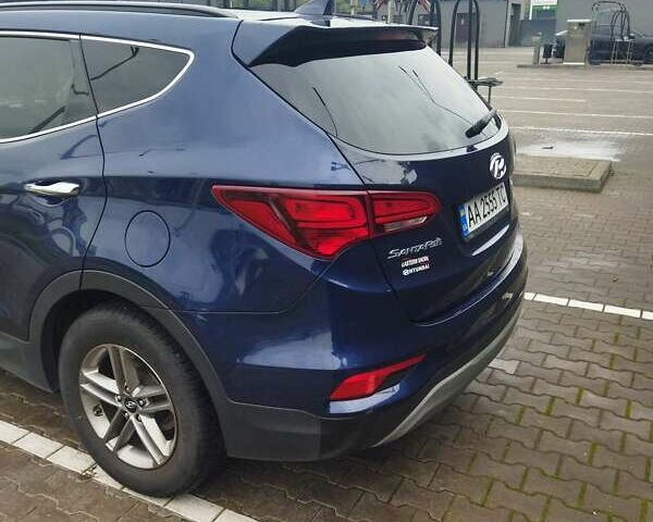 Хендай Санта Фе 2017 в Киеве на Automoto.ua Синий Хендай Санта Фе, объемом двигателя 2.4 л и пробегом 113 тыс. км за 21000 $, фото 20 на Automoto.ua