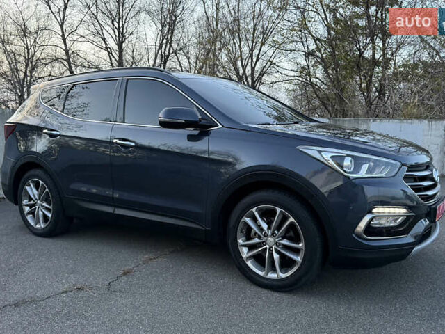 Синій Хендай Санта Фе, об'ємом двигуна 2 л та пробігом 182 тис. км за 21999 $, фото 3 на Automoto.ua