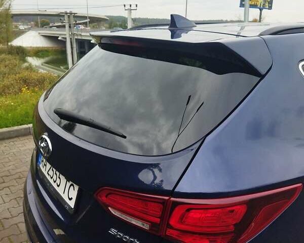 Хендай Санта Фе 2017 в Киеве на Automoto.ua Синий Хендай Санта Фе, объемом двигателя 2.4 л и пробегом 113 тыс. км за 21000 $, фото 24 на Automoto.ua